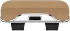 Sunglasses Holder for Car Sun Visor – Soft Vehicle Interior Glasses Organizer Box Accessories,Protective Automotive Eyeglasses Storage Case Hanger,Universal for SUV Sedan Truck (Beige)