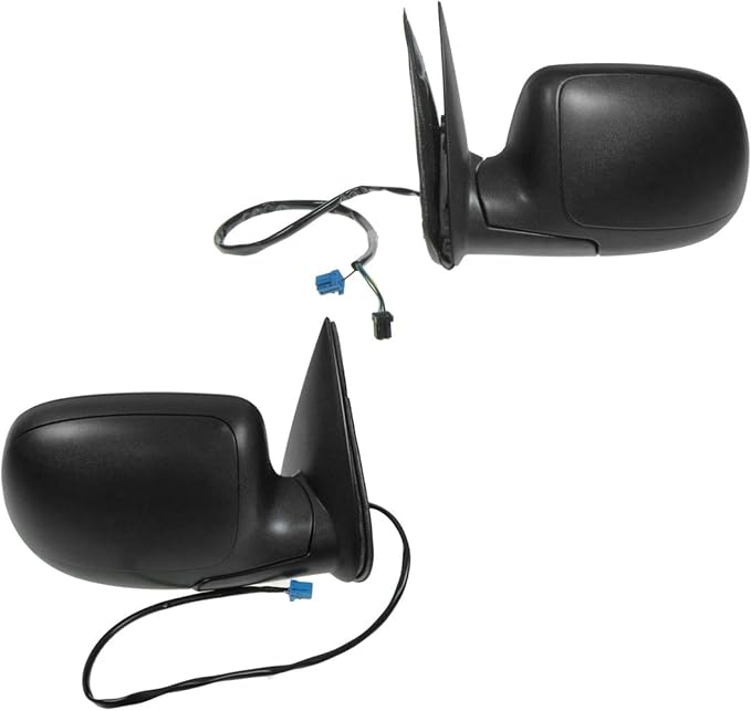 2 Piece Driver and Passenger Side Set View Mirror Electric Adjustment Heated No Memory Textured Compatible with 2003-2006 Chevy Avalanche Silverado 1500 2500 GMC Tahoe Sierra 1500 2500 & HD Yukon
