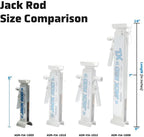 AGM Jack Rod, 3.5 Ton Locking Support Bar for Floor Jacks, Jack NOT Included, 14" Travel, 3 lb, Compact Jack Stand Alternative for Cars, SUVs, EVs, Safer, Smarter Vehicle Support