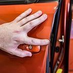 Door Edge Guard Protection Film Roll, 4-18" Strips - Car or Truck Doors, Protective Barrier Against Minor Scratches, Paint Chips, Door Edge Impact, and Dings - Prevents Damage and Possible Rust