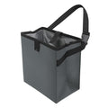 Car Trash Can, Leak-Proof Waterproof Trash Bin Collapsible Portable Auto Garbage Bag Large Capacity Trashcan Storage Bag Multipurpose Car Organizer Hanging (Gray)