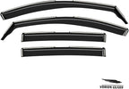 Voron Glass in-Channel Extra Durable Rain Guards for Toyota RAV4 2013-2018, Window Deflectors, Vent Window Visors, 4 Pieces - 220239
