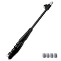 Dual Head Tire Pressure Gauge 10-150psi/ 1-10 Bar Dual Scale,13.5-inch Semi Truck Air Gauge with PVC Handle,Analog Black tyre Pressure Checker for Cars, Trucks, SUVs, RVs, and