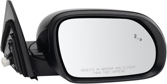 Passenger Side Power Heated Mirror with Turn Signal, Blind Spot, Puddle Light, Paint to Match Compatible with 2020-2023 Kia Soul KI1321236