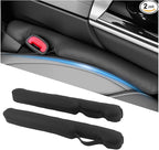 2PCS Car Seat Gap Filler Strip,Anti-Drop Car Seat Gap Plug with Fixing Ring for Filling Gaps Between Consoles and Seats,in Between Cars Seats Catcher Cars Interior Accessories