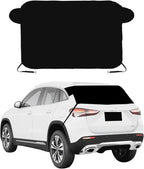 Car Rear Windshield Cover for Ice and Snow, Thicken Rear Frost Guard Windshield Cover for Cars Hatchback Sedan Trucks Vans and SUV（58"x 42"）