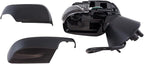 Passenger Side Power Heated Mirror with Turn Signal Textured Black Compatible with 2013-2014 Subaru XV Crosstrek SU1321131