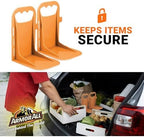 Trunk Cargo Blocks, Cargo Dividers, Trunk Dividers, Hook & Loop Trunk Organizer Blocks to Hold Cargo in Place, Cargo Containment System for Cars, Trucks, SUVs, Vans, 4 Pieces