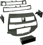 American International Honda Accord (2008-2012) Double DIN or Single ISO with Pocket Radio Installation Dash Kit, Car Audio Wiring Harness & Antenna Adapter Included, Metallic Taupe