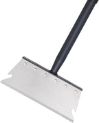 Garden Shovel, Ice Scraper, Multifunctional Cleaning Shovel with 59" Adjustable Handle Heavy Duty Garden Tool for Lawn Edging, Scraping, Weed and Ice Removal