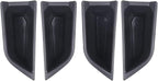 Front Rear Door Side Storage Box Compatible with Audi Q4 E-Tron 2022 2023 2024 2025, 4PCS Car Door Side Armrest Grab Handle Groove Storage Organizer Tray Pocket Slot Mat Insert Accessories