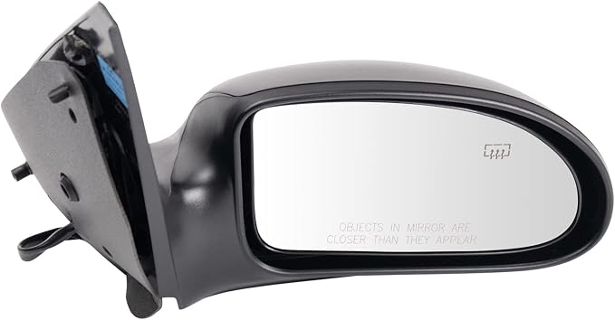 Passenger Side View Mirror Non-Folding Electric Adjustment Heated No Memory Textured Compatible with 2003-2007 Ford Focus