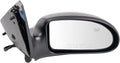 Passenger Side View Mirror Non-Folding Electric Adjustment Heated No Memory Textured Compatible with 2003-2007 Ford Focus