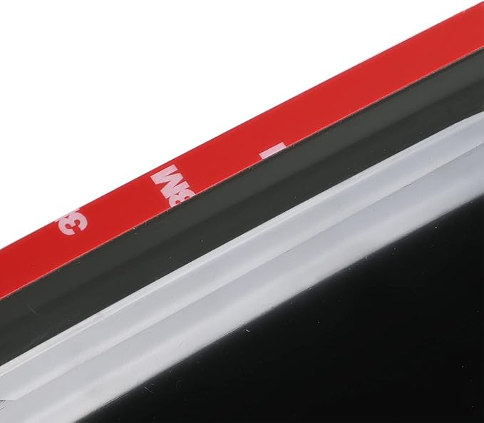 Window Visors Rain Guards for 2019-2026 Ram 1500 Crew Cab | Window Deflectors, Vent Visor, Sun Shades, Window Shields, Dark Smoke, Truck Accessories