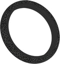 Leopard Steering Wheel Covers Non Slip Neoprene Steering Wheel Protector Cover Universal 15 Inch for Men Women (Black Green Grey)