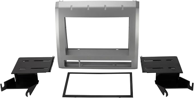 TA2053B Double DIN Radio Install Dash Kit Compatible with Select 2005-2008 Toyota Tacoma - Aftermarket Car Stereo Installation Kit - See Fit Guide in Images to Verify Vehicle Compatibility