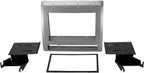 TA2053B Double DIN Radio Install Dash Kit Compatible with Select 2005-2008 Toyota Tacoma - Aftermarket Car Stereo Installation Kit - See Fit Guide in Images to Verify Vehicle Compatibility