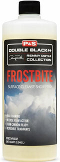 P&S Professional Detail Products Frostbite Surface Cleanse Snow Foam – High Foaming Car Shampoo, Lifts Dirt & Contaminants, Safe for All Paint & Finishes, Perfect for Cannon Use - 1 Quart