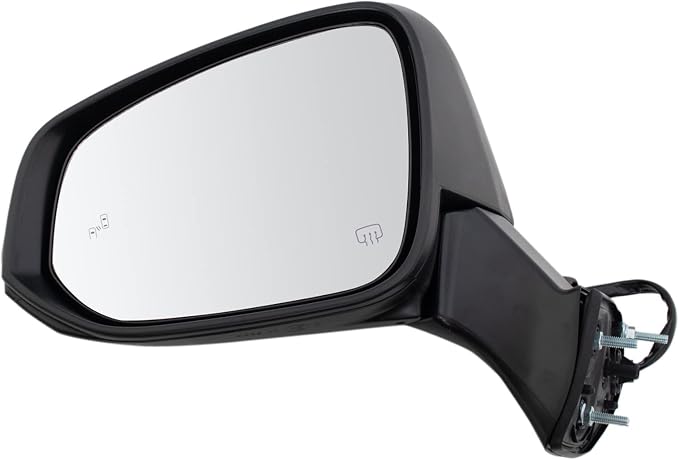 Driver & Passenger Side Mirror Set Power Heated Paint to Match with Blind Spot Indicator Compatible with 2020-2023 Toyota Highlander TO1320415 TO1321415