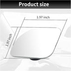 ZIMISI Fan-Shaped Blind Spot Car Mirror, 2" HD Glass Wide Angle Convex Mirror with Adjustable Stick, 360 Degree Frameless Rear View Mirrors for Car, SUV,Truck (Fan-Shaped)