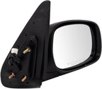 Passenger Side Mirror Assembly Electric Adjustment Non-Heated No Memory Chrome Compatible with 2003-2006 Toyota Tundra Crew Cab TO1321228