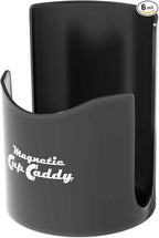 Magnetic Cup Holder - Caddy for Bottles, Glasses, and Cans - Fits on Fridge, Lawnmower, Forklift, Cart, or Ladder - Heavy-Duty Magnet, (Pack of 6)