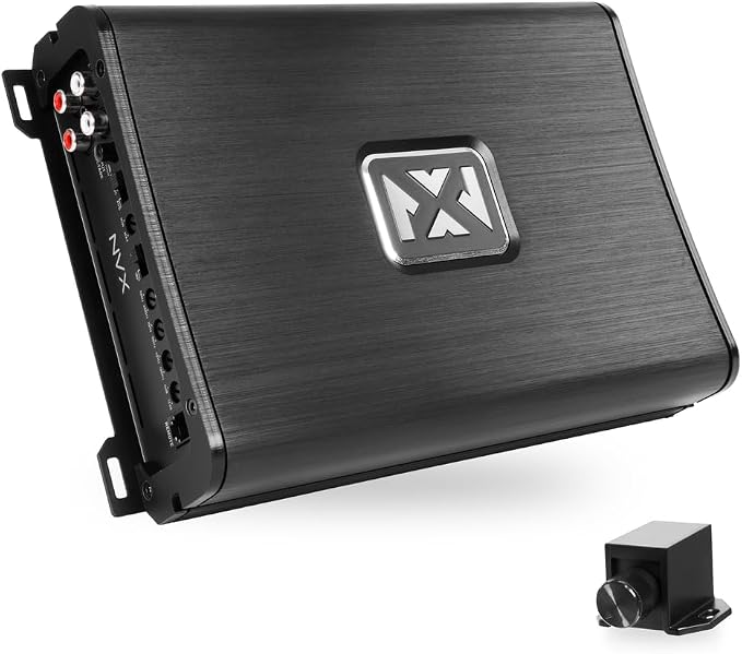 VAD17001v2 3400W Peak / 1700W RMS Class D Monoblock Amplifier – Marine Certified, Bass Remote, 1/2/4-Ohm Stable, Car/Marine/UTV/Truck Audio