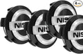 4PCS Wheel Center Caps Compatible with Nissan Altima Rogue Murano Maxiam Kicks Frontier, 60mm/2.36" Car Wheel Hub Caps,ABS Rim Center Hub Cover (2.36'')