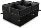 Car Trunk Organizer/Storage, Collapsible Cargo Storage Box, Large Capacity, Trunk Organizer for Cars, Vehicles, SUVs, Trucks
