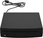 Adv-Usbcd Plug and Play USB CD Player for Mechless Stereos, Black
