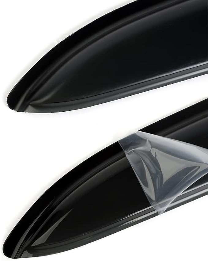 94161 Side Window Visor Wind Vent Deflector fit for 2009-2017 Chevrolet Traverse, 4pcs Out-Channel Tape-On Sun Rain Guards Set Nice Window shade