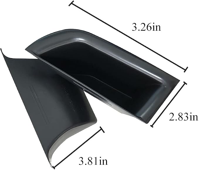 4pcs Door Side Storage Box Compatible with Kia Sorento 2016 2017 2018 2019 2020 Armrest Phone Container Door Organizer Handle Pocket ABS Tray Insert Glove Pallet