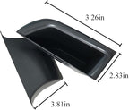 4pcs Door Side Storage Box Compatible with Kia Sorento 2016 2017 2018 2019 2020 Armrest Phone Container Door Organizer Handle Pocket ABS Tray Insert Glove Pallet
