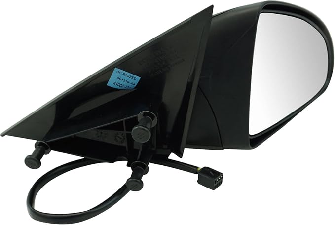 Passenger Side Mirror Assembly Electric Adjustment Non-Heated No Memory Textured Compatible with 2005-2009 Pontiac G6 GM1320291