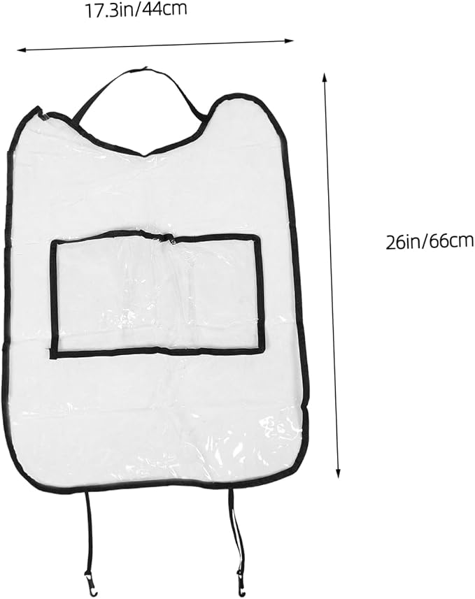 Heavy Duty Car Kick Mat Back Seat Protector for Boy Girl Splashproof Seat Rear Protector Pad with Organizer Easy Installation Firm Materials for Travel Safety