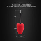 Metal Polishing Tool, Auto Cylindrical Metal Polish Buffing Polishing Ball, Drill Buffing Sponge Pads Buffing Wheel for Drill Foam, Sponge Buffing for Automotive Car Wheel Hub Care