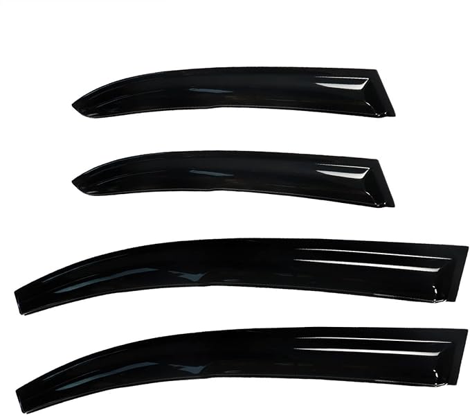 Window Visors Shade Sun Rain Wind Guards Deflectors Cover Acrylic Outside Replacement for Civic Sedan 2006-2011