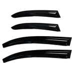 Window Visors Shade Sun Rain Wind Guards Deflectors Cover Acrylic Outside Replacement for Civic Sedan 2006-2011