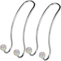 Auto Hooks Bling Car Hangers Organizer Seat Headrest Hooks Strong and Durable Backseat Hanger Storage Universal for SUV Truck Vehicle 2 Pack (AB)