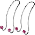 Auto Hooks Bling Car Hangers Organizer Seat Headrest Hooks Strong and Durable Backseat Hanger Storage Universal for SUV Truck Vehicle 2 Pack (Fuchsia)