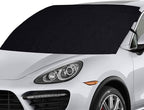 Car Front Windshield Snow Cover, 74×66 Inch Anti Ice Frost Windshield Protector, Windproof Oxford Front Window Cover, Winter Car Accessories for Cars, Trucks, SUVs, Lorries (Front Cover)