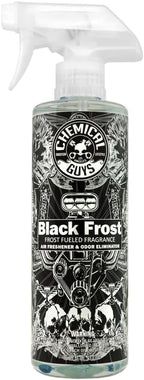Black Frost Air Premium Car Air Freshener Spray & Odor Eliminator - Crisp Masculine Scent Spray for Trucks, SUVs, RVs, and Motorcycles - Use in Home, Office, or Garage, 16 oz Bottle