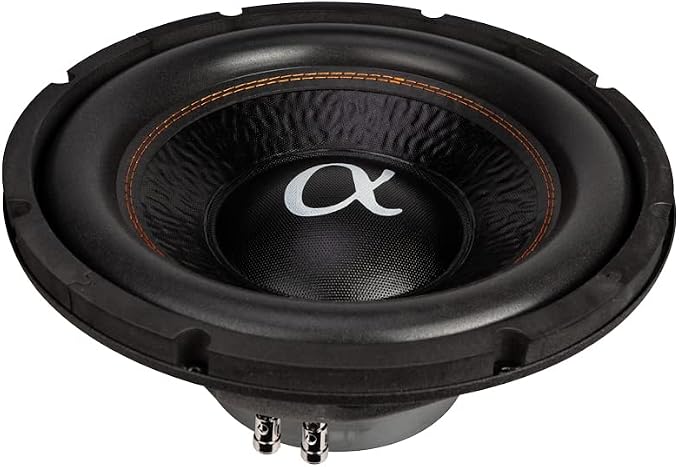 ASW12D AS Series 12" 1200 Watts Max / 400 Watts RMS Dual 4 Ohm Car Subwoofer Stamped Steel Basket with Stronium Magnet Non Pressed Paper Cone Audio Speaker Bass Sub Woofer