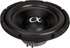 ASW12D AS Series 12" 1200 Watts Max / 400 Watts RMS Dual 4 Ohm Car Subwoofer Stamped Steel Basket with Stronium Magnet Non Pressed Paper Cone Audio Speaker Bass Sub Woofer