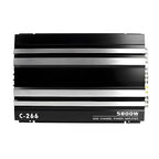 Car Power Amplifier 4-Channel Slim Stereo Car Audio Amplifier Amp 12V (4 Channel - 13.39 inch)
