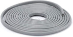 65.6ft(20m) Car Door Edge Guards Light Gray– Fits Most Vehicles, No Glue, U-Shaped, Built-in Metal Clips, Scratch and Chip Resistant – Reduces Dings in Parking Lots