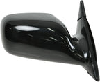 Passenger Side Power Heated Mirror Smooth Black Paint to Match Compatible with 2002-2006 Toyota Camry TO1321168