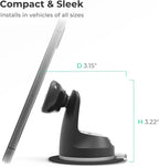 iTap 2 Magnetic Dashboard Car Mount Holder | Cradle for Samsung Galaxy S22, Google Pixel 7, Motorola Moto G, OnePlus 10, Sony Xperia & Other Android Smartphones