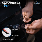 L Shaped Car Door Edge Guards - 24 FT Car Door Edge Protector - Ultra-Durable Door Edge Guard with 3M Adhesive, Universal Fitting, Scratch Protection for Car Doors, Lightweight