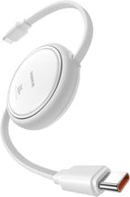 USB C to USB C Cable, 100W Retractable USB C 5A Fast Charging Cable, 4-Stage Length Preset USB Type C Charger Cord for iPhone 16 15 Pro Plus Pro Max, MacBook, iPad, Samsung S24/S23+ (3.3ft)